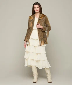 Women Lucchese Outerwear*Axis Fringe Jacket