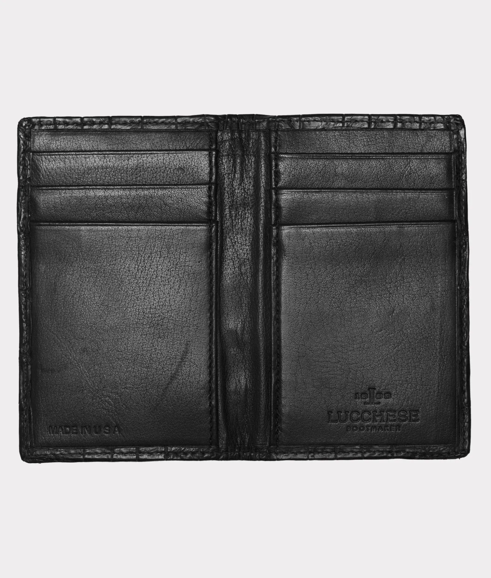 Women Lucchese Small Leather Goods|Small Leather Goods*Bifold Wallet – Crocodile