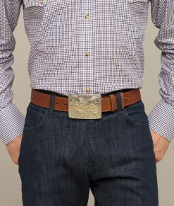 Lucchese Belts & Belt Accessories*Bison Memento Belt