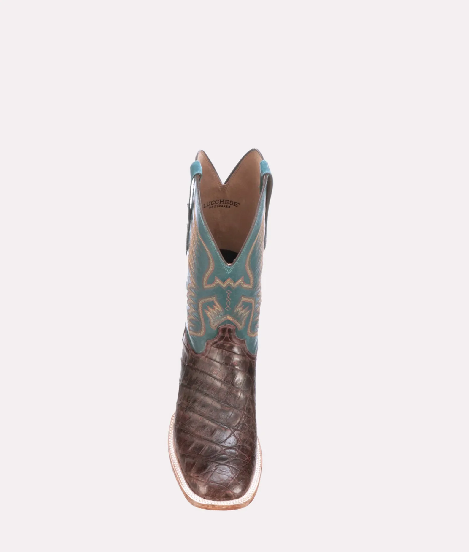 BOY Lucchese Horseman|Cowboy*Bryan Exotic Distressed