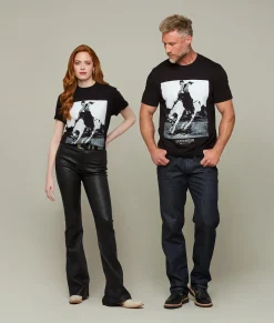 Women Lucchese Tops|Tops*Buck Tee