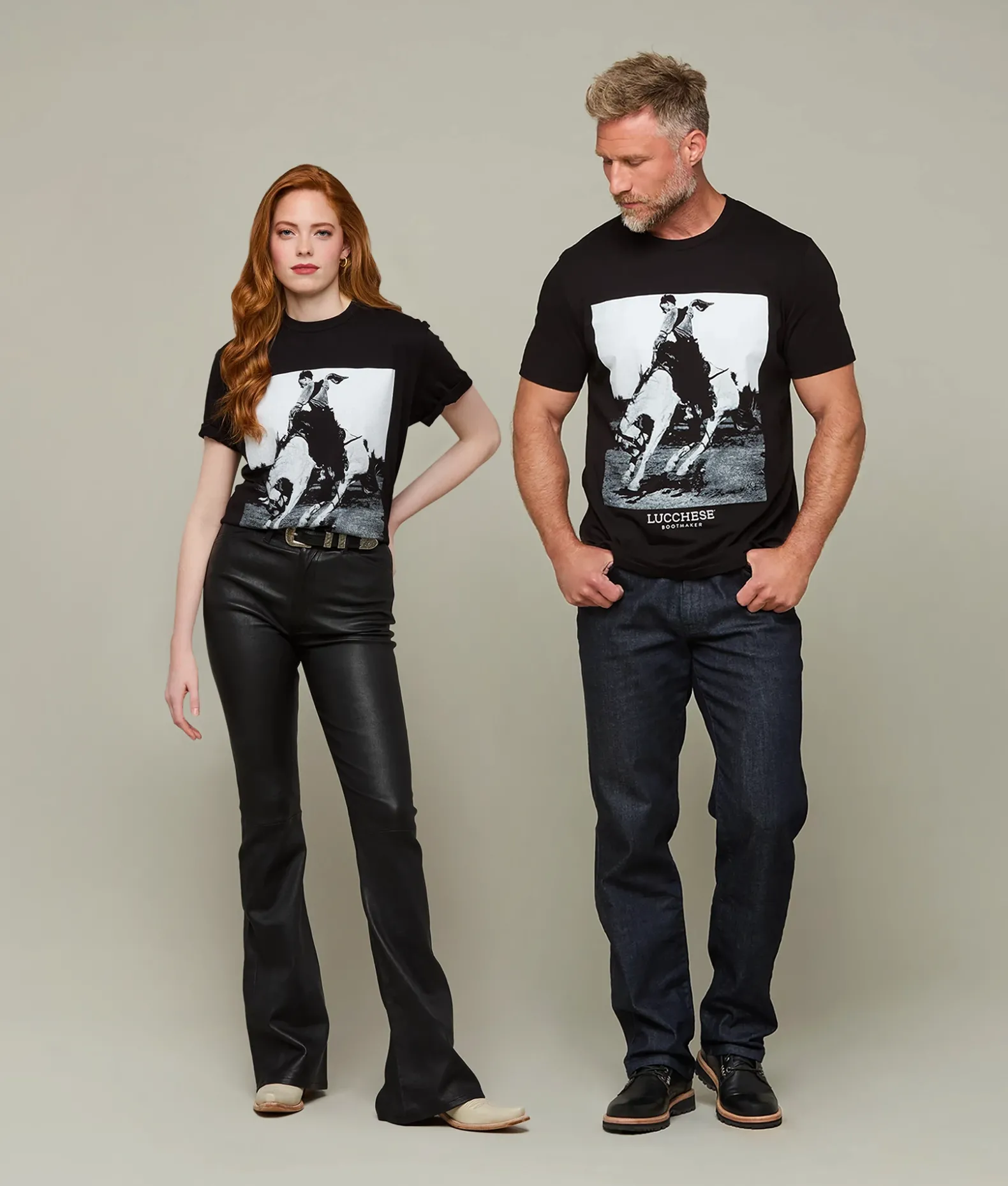 Women Lucchese Tops|Tops*Buck Tee