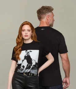 Women Lucchese Tops|Tops*Buck Tee