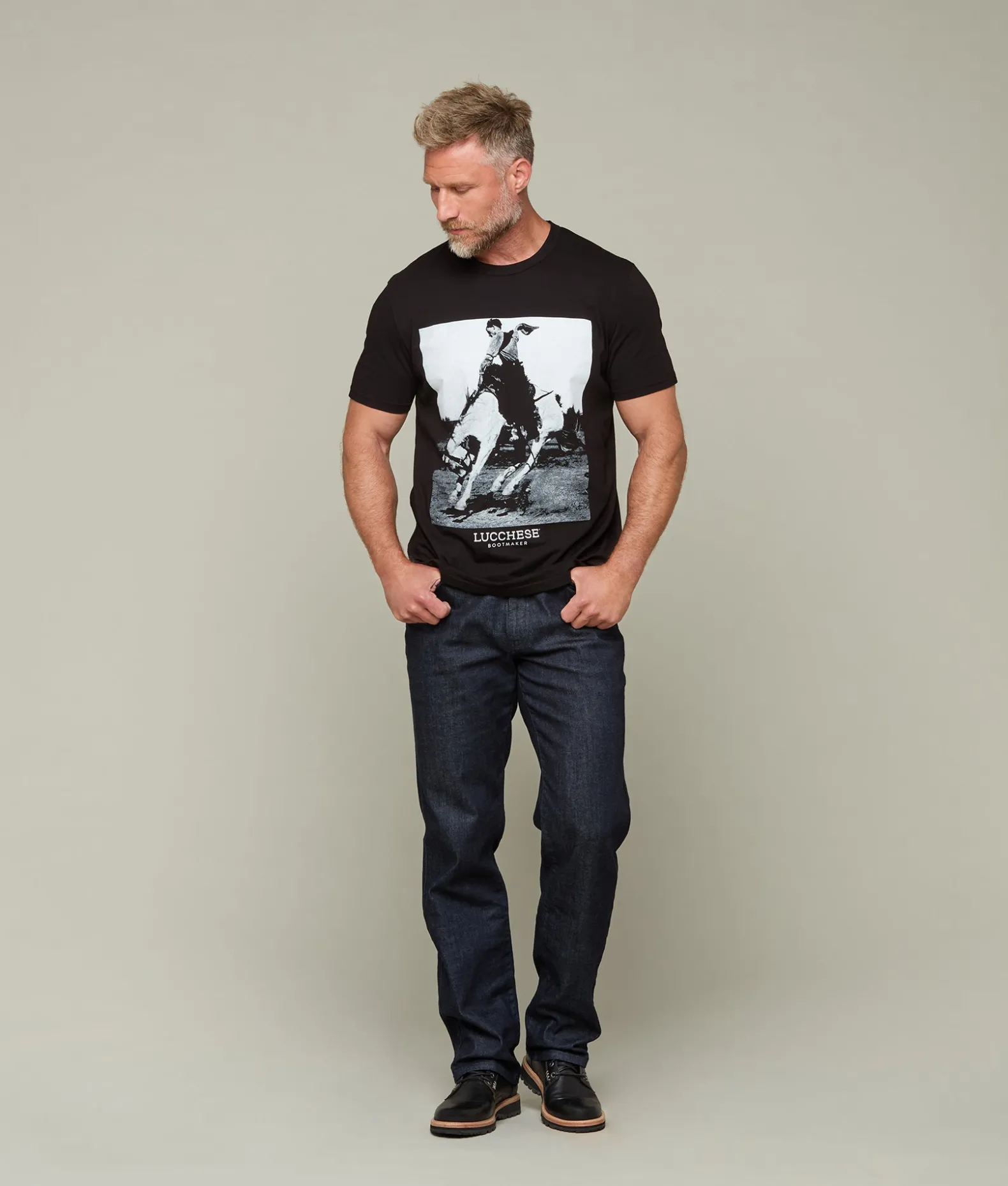 Women Lucchese Tops|Tops*Buck Tee