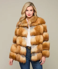 Women Lucchese Furs|Outerwear*Canadian Red Fox Jacket
