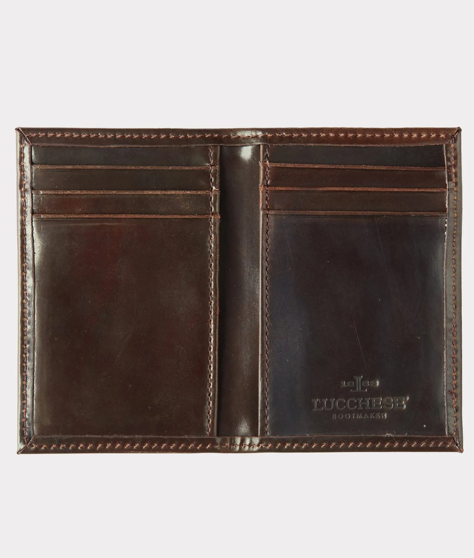 Women Lucchese Small Leather Goods|Small Leather Goods*Card Case - Cordovan