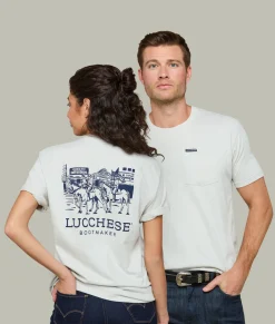 Women Lucchese Tops|Tops*Cavalry Pocket Tee