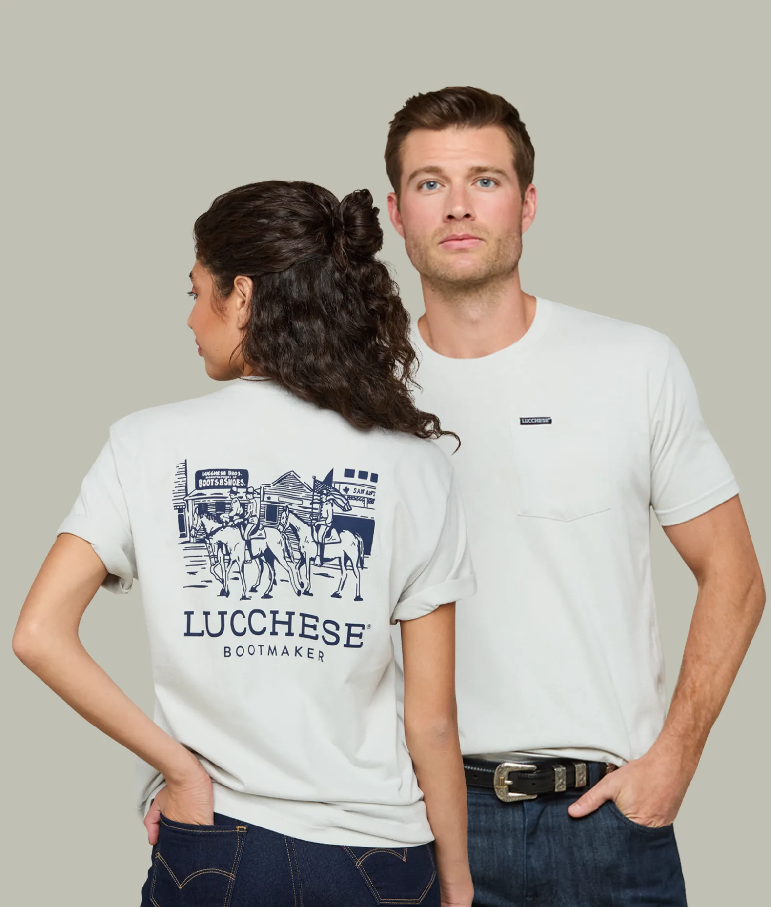 Women Lucchese Tops|Tops*Cavalry Pocket Tee