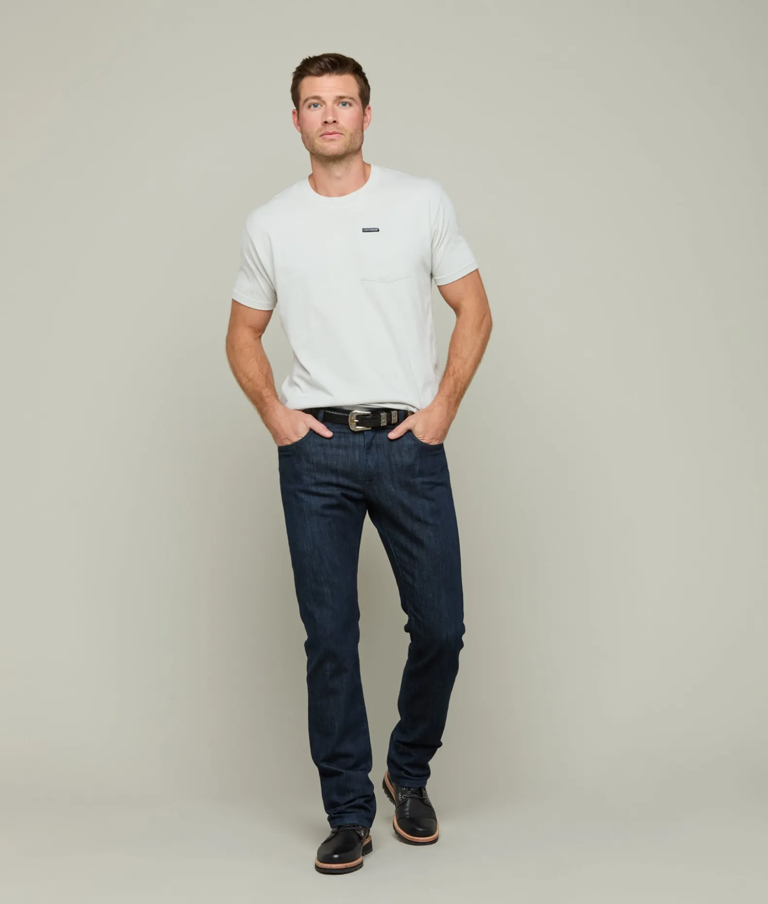 Women Lucchese Tops|Tops*Cavalry Pocket Tee