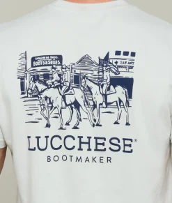 Women Lucchese Tops|Tops*Cavalry Pocket Tee