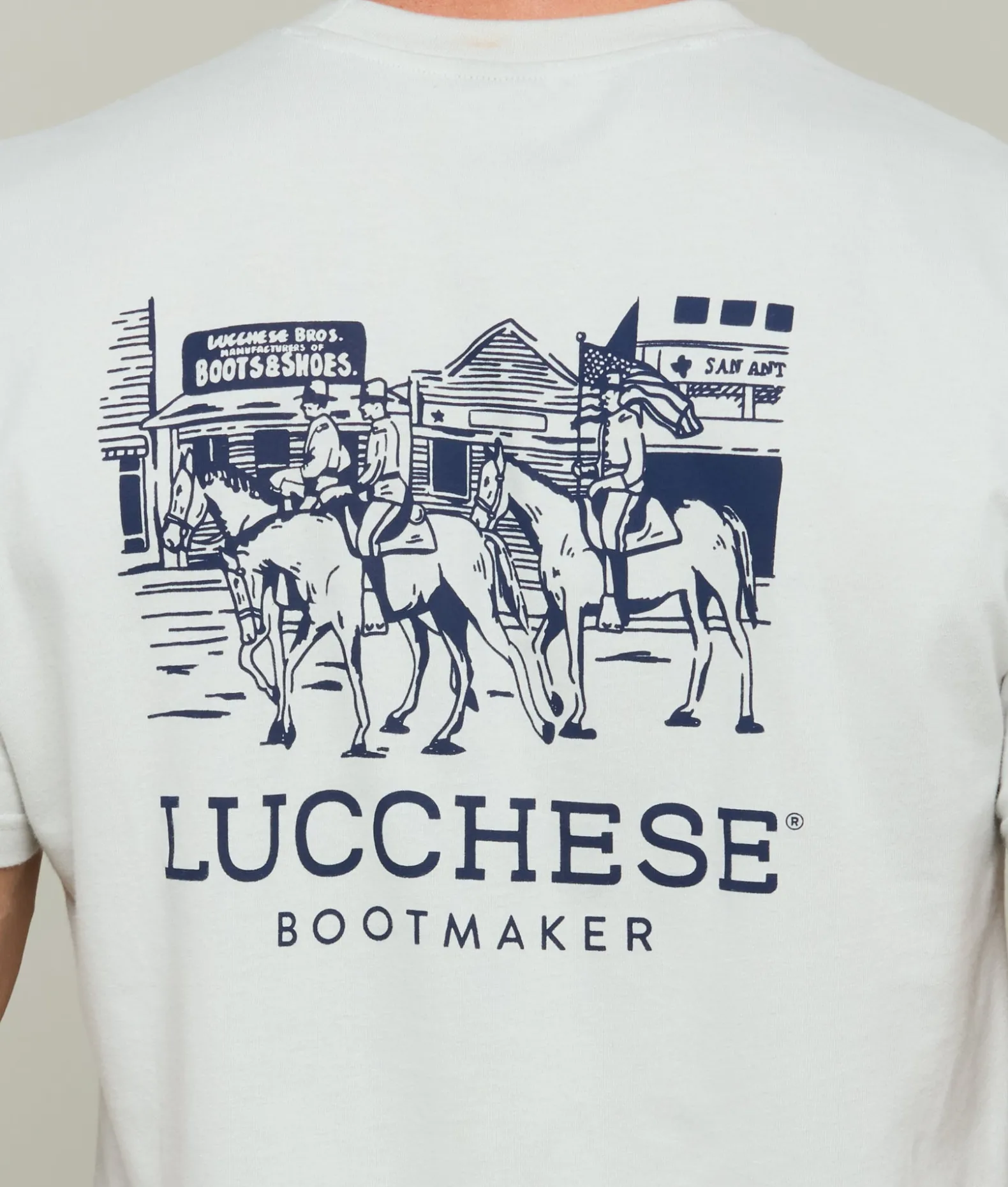 Women Lucchese Tops|Tops*Cavalry Pocket Tee