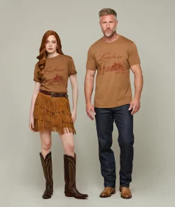 Women Lucchese Tops|Tops*Cisco Tee