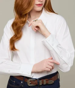 Women Lucchese Tops*Classic Poplin Shirt