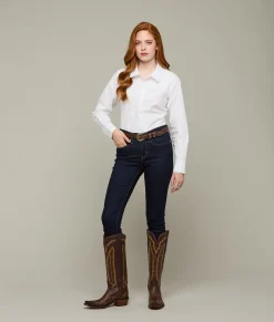 Women Lucchese Tops*Classic Poplin Shirt