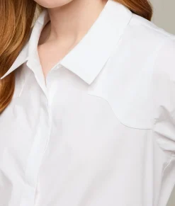 Women Lucchese Tops*Classic Poplin Shirt