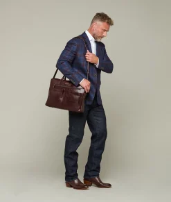 Lucchese Travel*Cosimo Briefcase