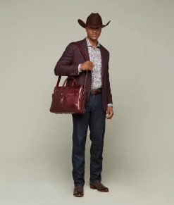 Lucchese Travel*Cosimo Briefcase