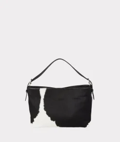 Women Lucchese Handbags*Cowprint Hobo Bag