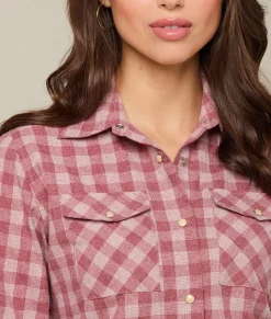 Women Lucchese Tops*Creede Flannel