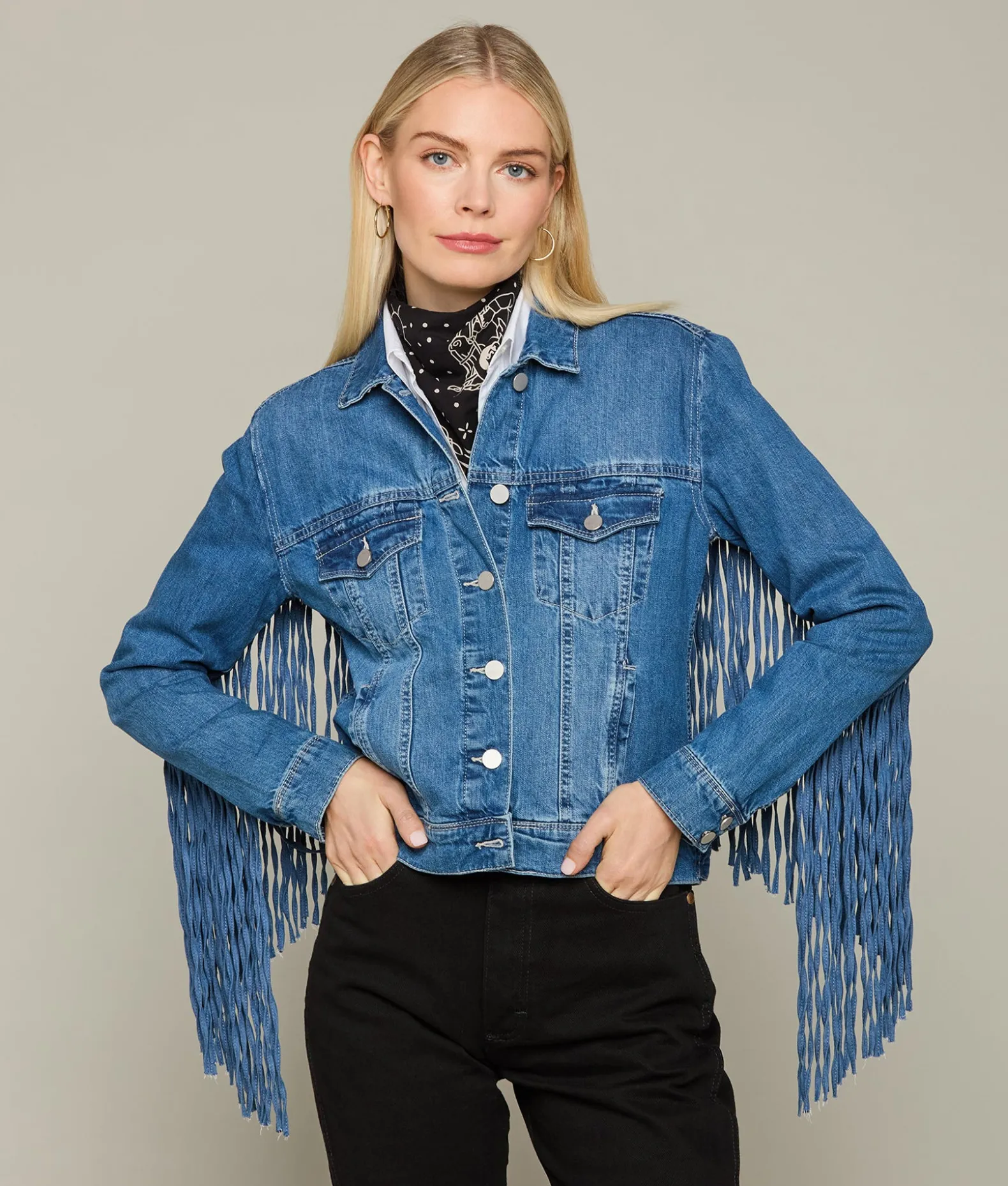 Women Lucchese Outerwear*Fringe Jacket