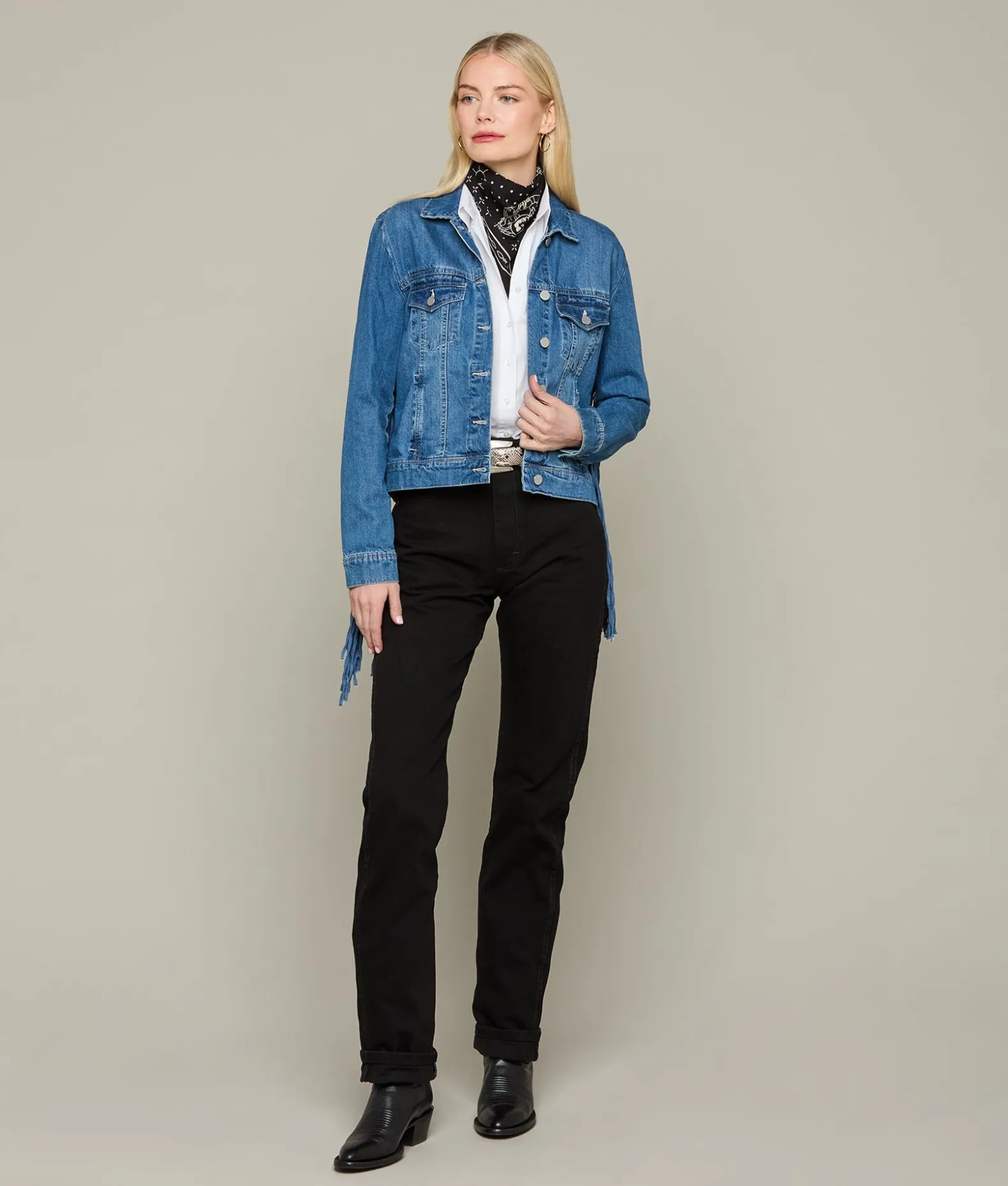Women Lucchese Outerwear*Fringe Jacket