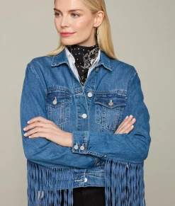 Women Lucchese Outerwear*Fringe Jacket
