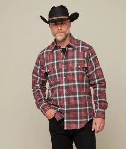 Lucchese Tops*Denver Flannel