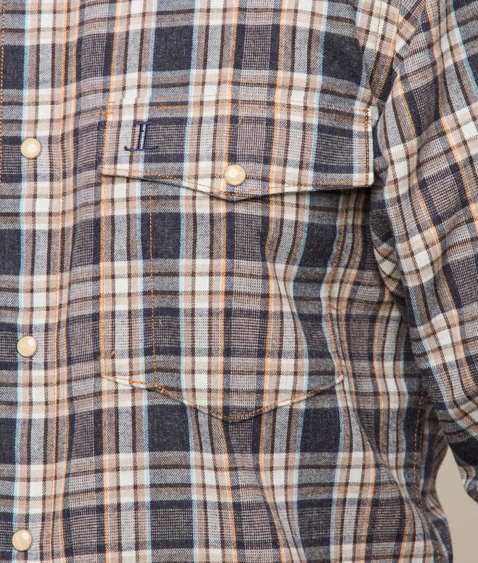 Lucchese Tops*Denver Flannel