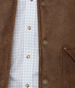 Lucchese Outerwear*Dustin Yoked Shearling Vest