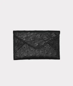 Women Lucchese Small Leather Goods|Small Leather Goods*Envelope Card Case – Ostrich