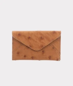 Women Lucchese Small Leather Goods|Small Leather Goods*Envelope Card Case – Ostrich