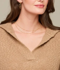 Women Lucchese Tops*Evelyn Polo Sweater