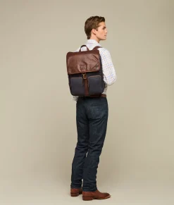 Lucchese Travel*Everyday Waxed Canvas Backpack
