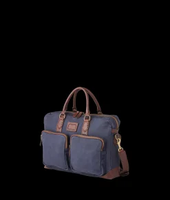 Lucchese Travel*Everyday Waxed Canvas Briefcase