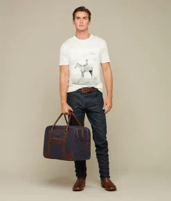 Women Lucchese Travel|Travel*Everyday Waxed Canvas Cowboy Bag