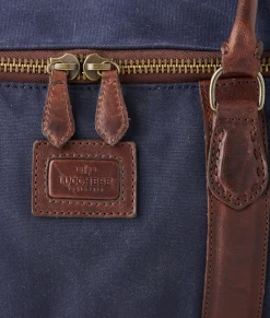 Women Lucchese Travel|Travel*Everyday Waxed Canvas Rolling Duffle