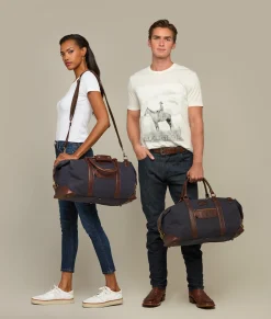 Women Lucchese Travel|Travel*Everyday Waxed Canvas Weekender