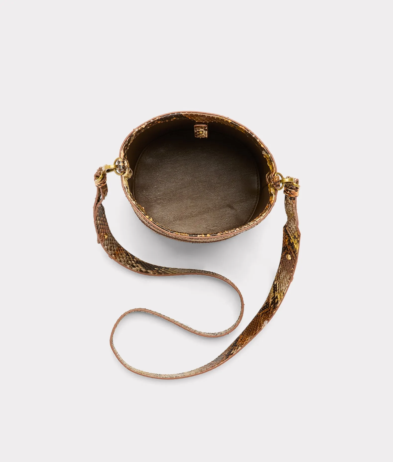 Women Lucchese Handbags*Fallon Exotic Bucket Bag