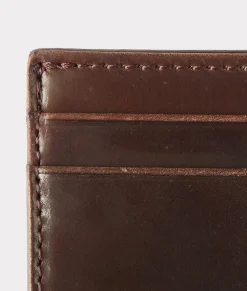 Women Lucchese Small Leather Goods|Small Leather Goods*Flat Card Case - Cordovan