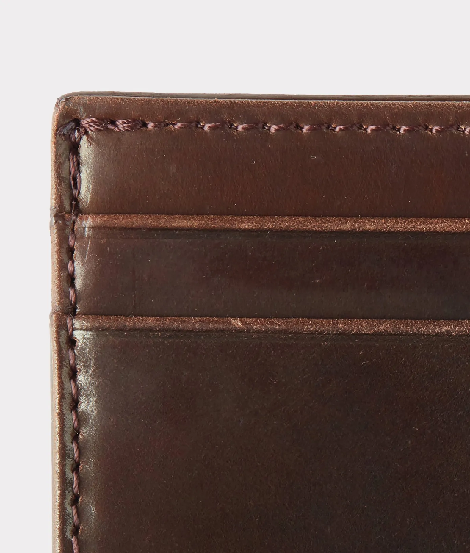 Women Lucchese Small Leather Goods|Small Leather Goods*Flat Card Case - Cordovan