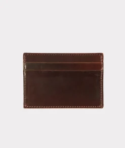 Women Lucchese Small Leather Goods|Small Leather Goods*Flat Card Case - Cordovan