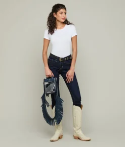 Women Lucchese Handbags*Fringe Handbag Strap