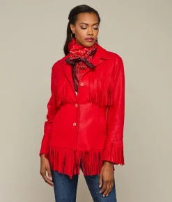 Women Lucchese Outerwear*Fringe Jacket