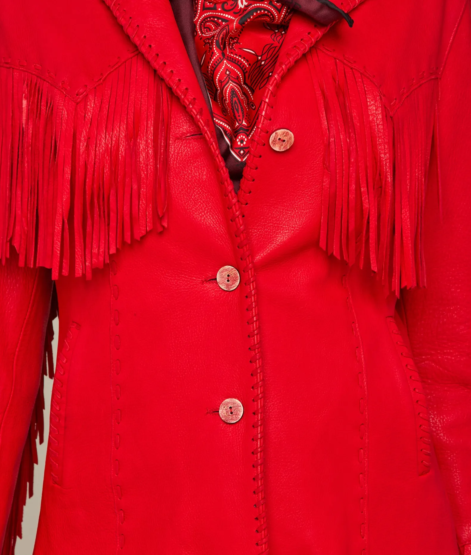 Women Lucchese Outerwear*Fringe Jacket
