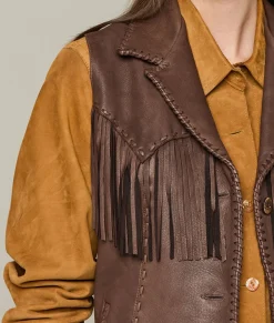 Women Lucchese Outerwear*Fringe Vest