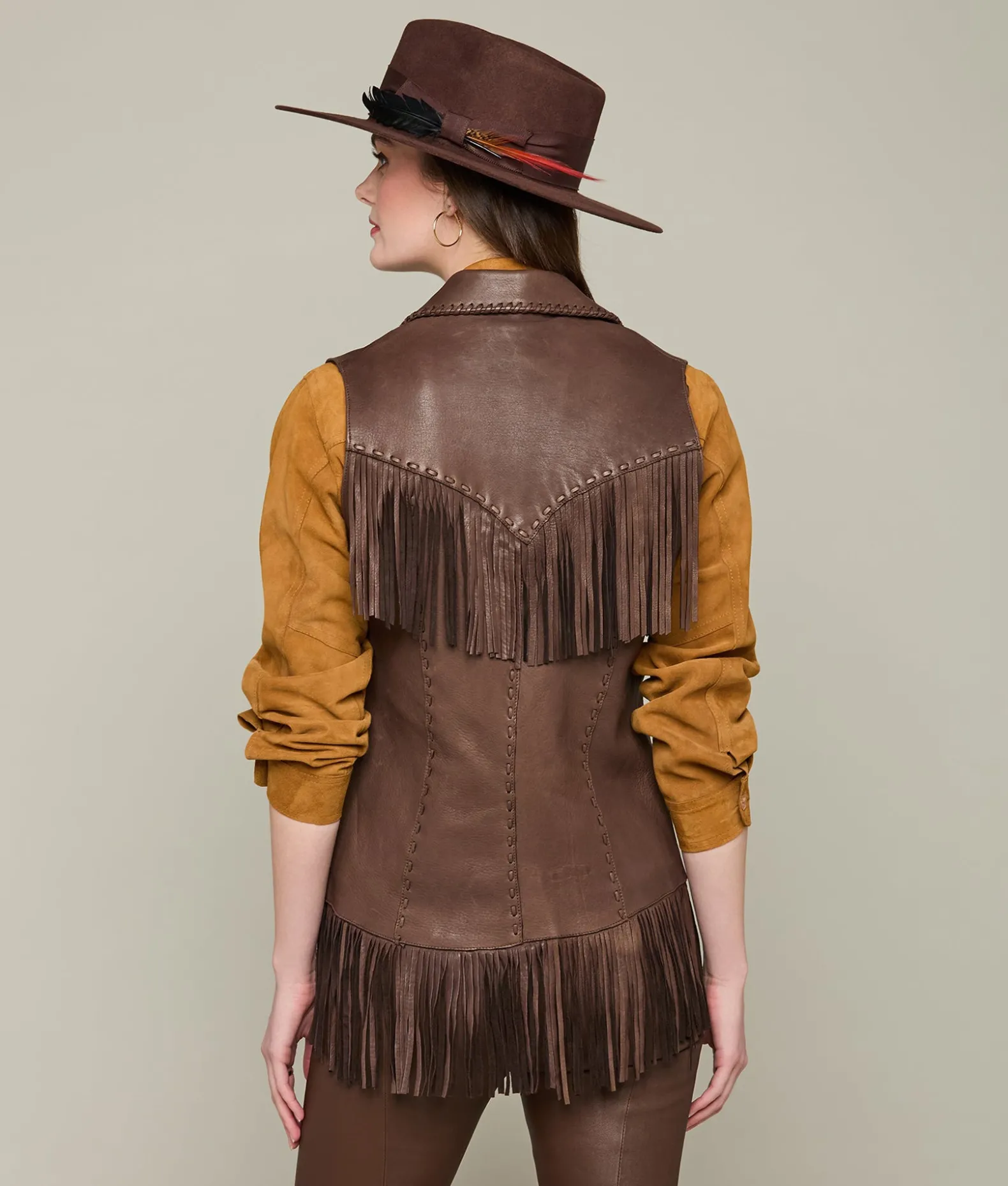 Women Lucchese Outerwear*Fringe Vest