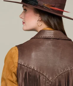 Women Lucchese Outerwear*Fringe Vest
