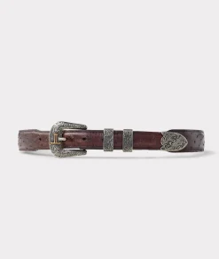 Women Lucchese Belts|Belts & Belt Accessories*Full Quill Ostrich Tapered