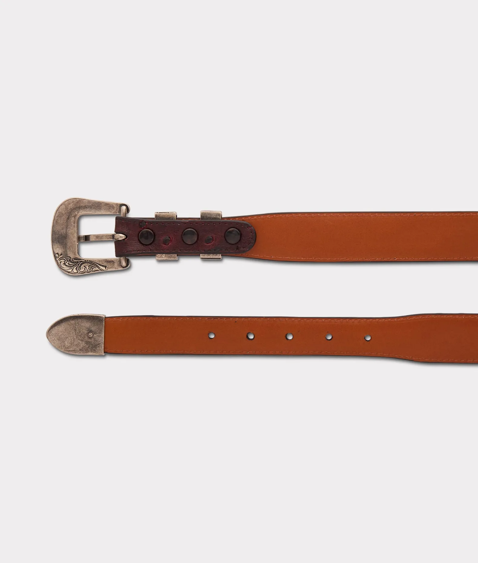 Women Lucchese Belts|Belts & Belt Accessories*Full Quill Ostrich Tapered