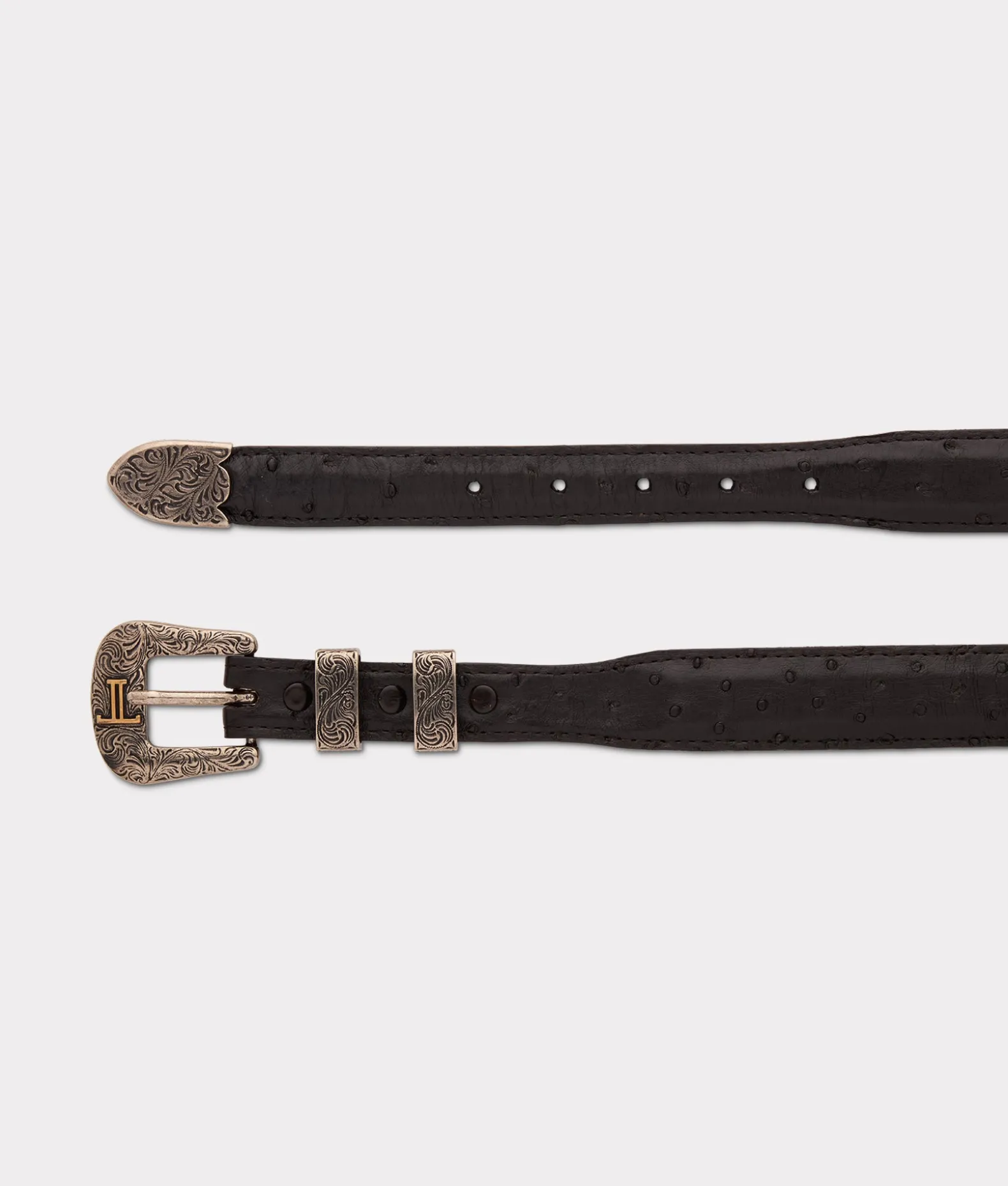 Women Lucchese Belts|Belts & Belt Accessories*Full Quill Ostrich Tapered